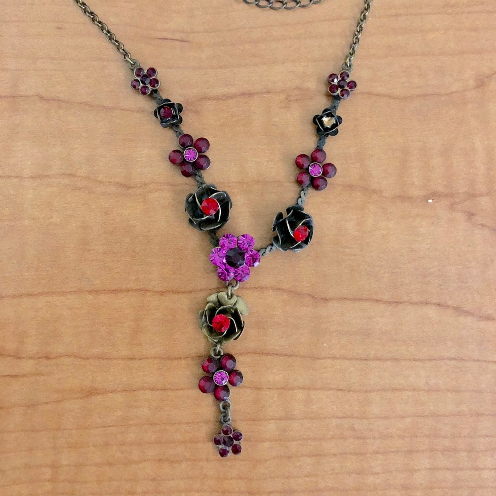 Vintage Flower Necklace